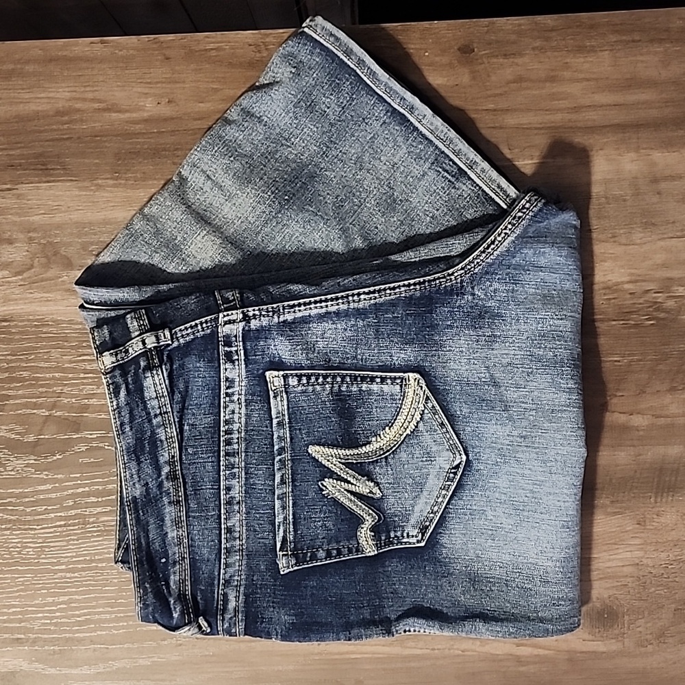 m jeans by maurices™ Classic Straight Mid Rise Jean